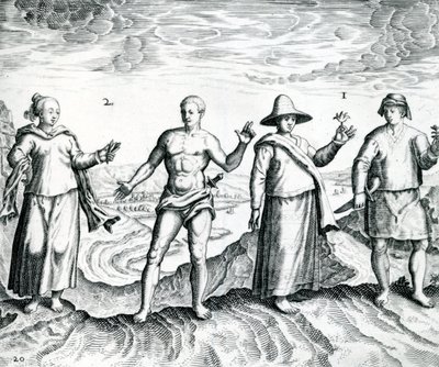 Two Men and Two Women from 
